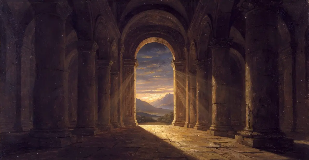 Romans 8:1-4 — Romans, oil painting · TruthPrints
