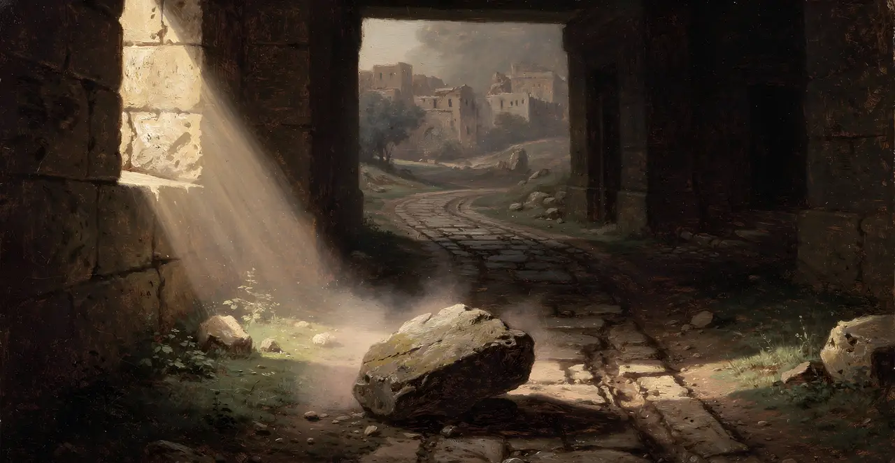 Römer 9,32-33 — Römer, Ölgemälde · TruthPrints