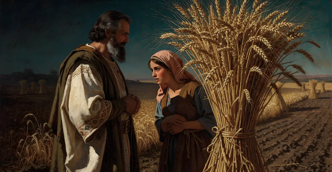 Ruth 2,11-12 — Rut, Ölgemälde · TruthPrints
