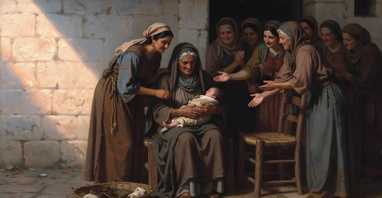 Ruth 4:14-17 — Ruth, oil painting · TruthPrints