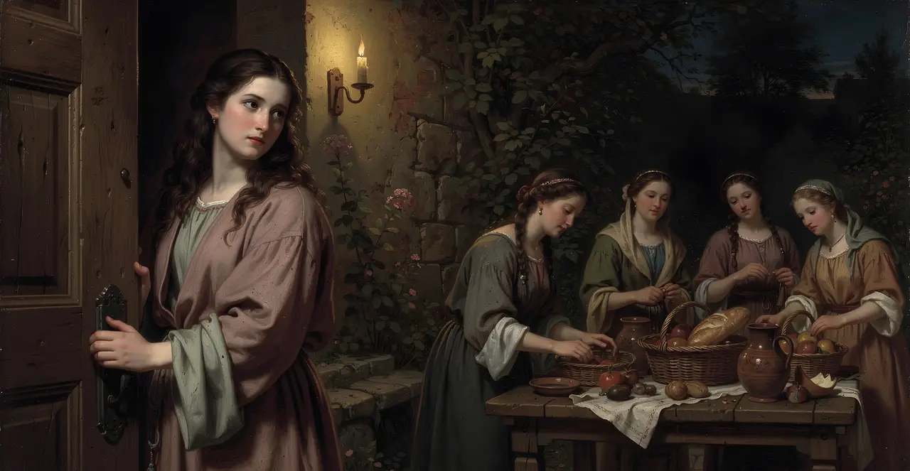 Song of Songs 5:1-3 — Song of Songs, oil painting · TruthPrints