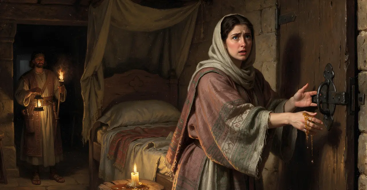 Song of Songs 5:4-7 — Song of Songs, oil painting · TruthPrints