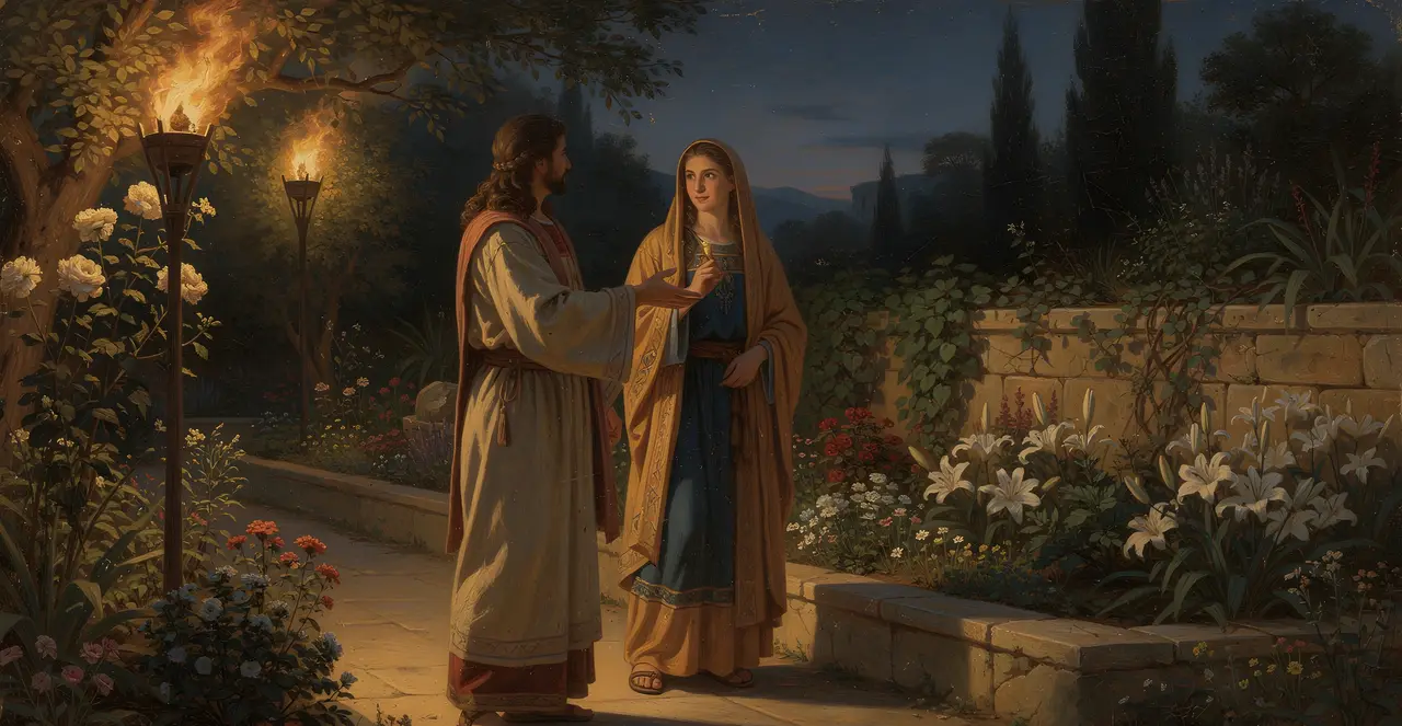 Song of Songs 6:1-5 — Song of Songs, oil painting · TruthPrints