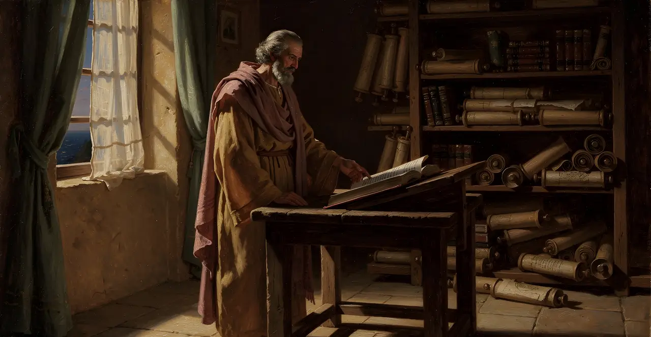 Titus 2:12-15 — Titus, oil painting · TruthPrints