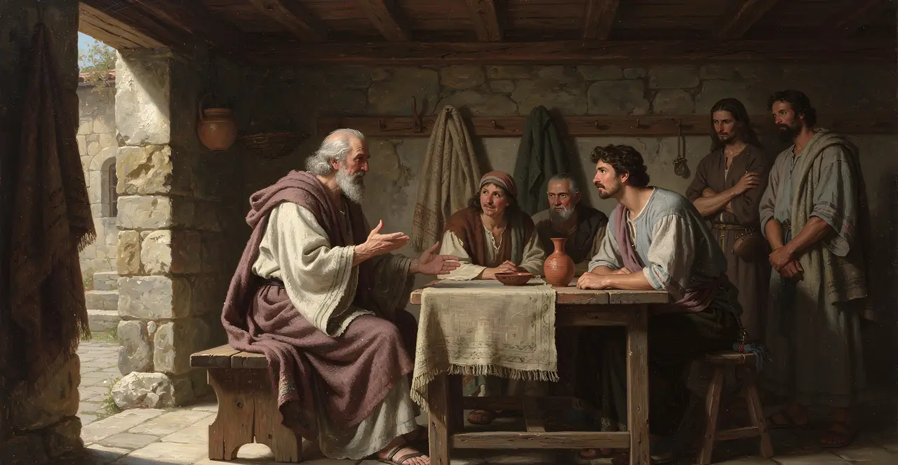 Titus 2:7-11 — Titus, oil painting · TruthPrints